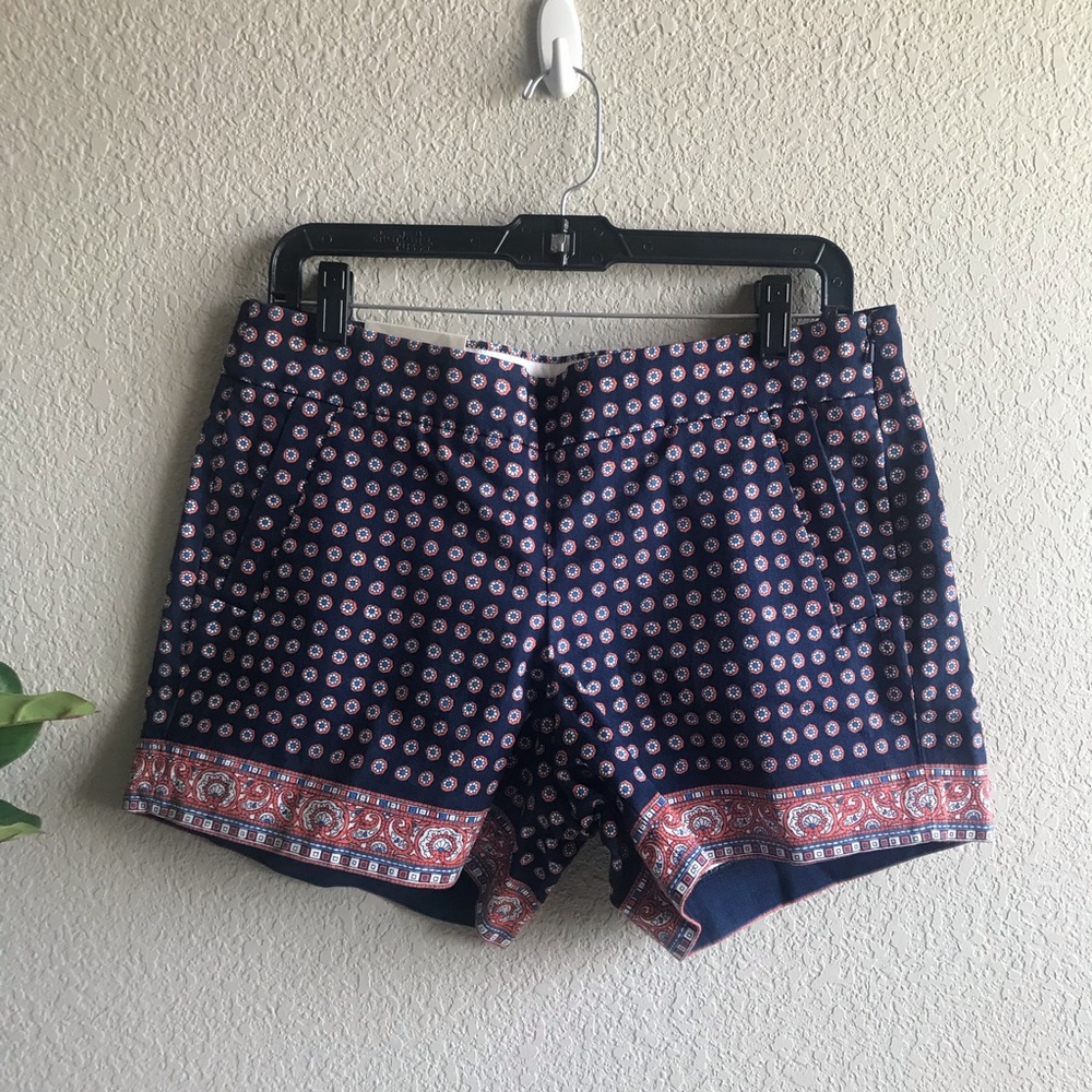 NEW💋 Jcrew chino paisley print shorts